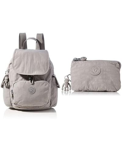 Kipling City Pack Mini Backpacks Creativity S Pouches/cases - Metallic