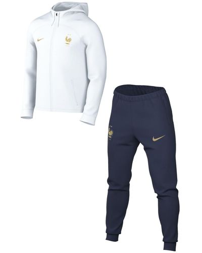 Nike FFF M Nk DF Strkhd-Tuta da Uomo Sportiva - Blu