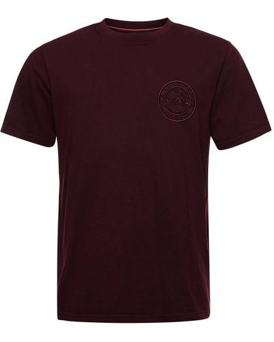 Superdry Expedition Graphic Tee T-Shirt - Rouge
