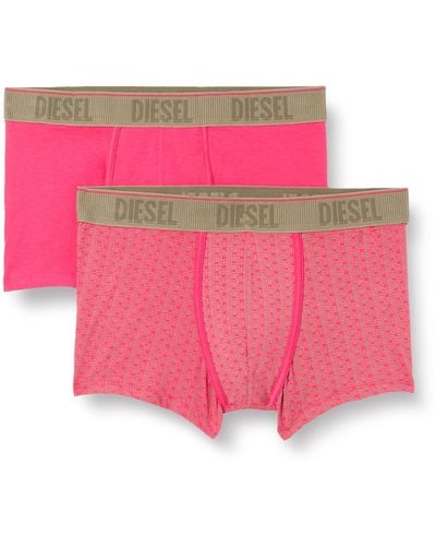 DIESEL Umbx-damientwopack Retroshorts - Pink