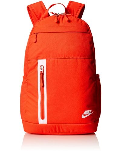 Nike Elemental DN2555-633 Sac à dos haut de gamme Rouge/excursion Couleur unie