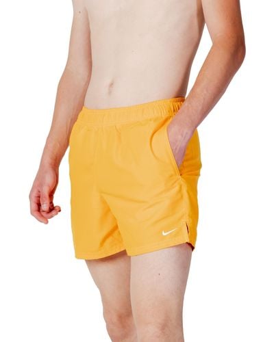 Nike Swim Essential 5" Volley Shorts - Yellow