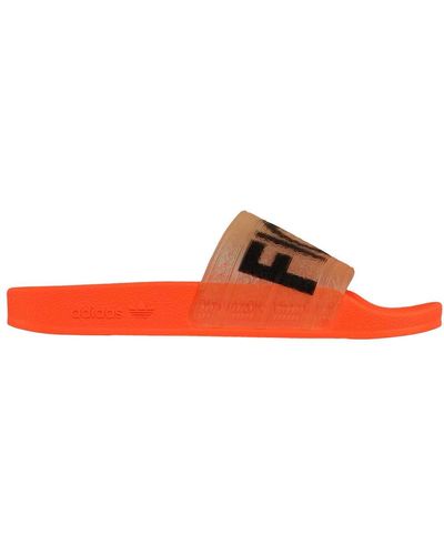 adidas Fiorucci Adilette Slides - Orange