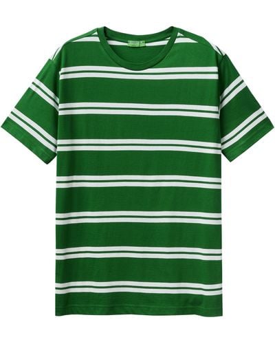 Benetton T-shirt 35a8u100z - Green