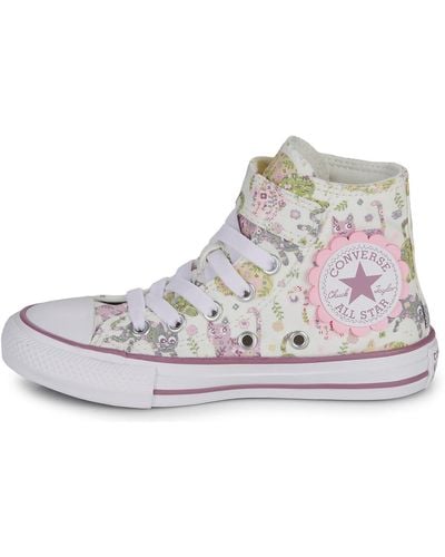 Converse Chuck Taylor All Star Easy-ON Feline Florals - Metálico