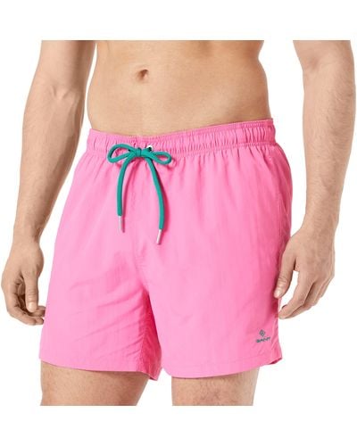 GANT CF Swim Shorts Badehose - Pink
