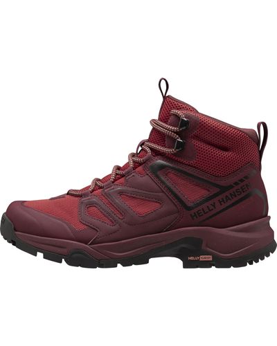 Helly Hansen Stalheim Helly Tech Waterproof Hiking Boots - Red