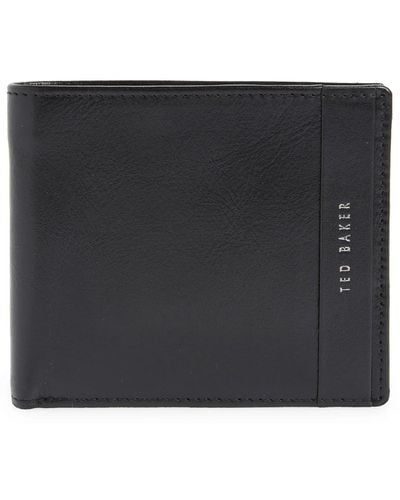 Ted Baker Stuert Leather Bifold Wallet - Black