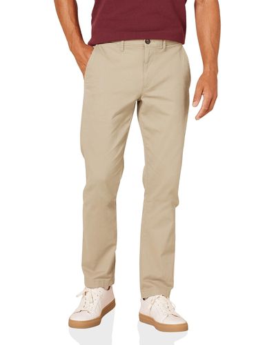 Amazon Essentials Slim-fit Casual Stretch Chino Pant - Natural