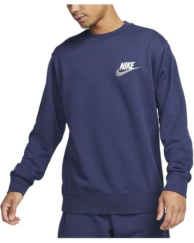 Nike Club Sweater Sweatshirt Pullover - Blau