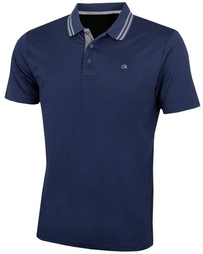 Calvin Klein Madison Polo Shirt - Blue