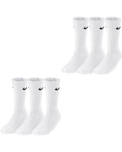 Nike 12 Pairs Tennis Socks Sports Socks Running Socks Bundle Sx4508 White Black Grey