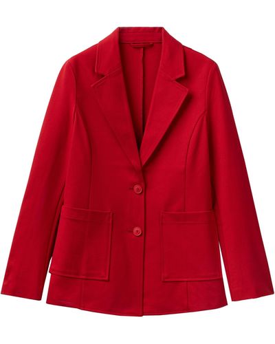 Benetton Giacca 27ckdw00x - Rosso