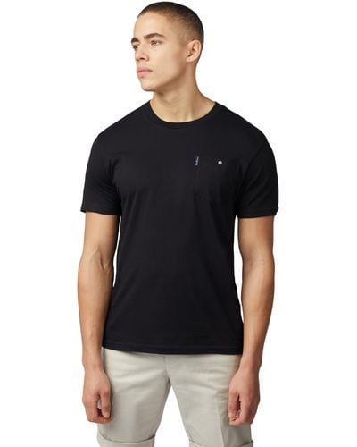 Ben Sherman T-Shirt - Col Rond - ches Courtes - Noir