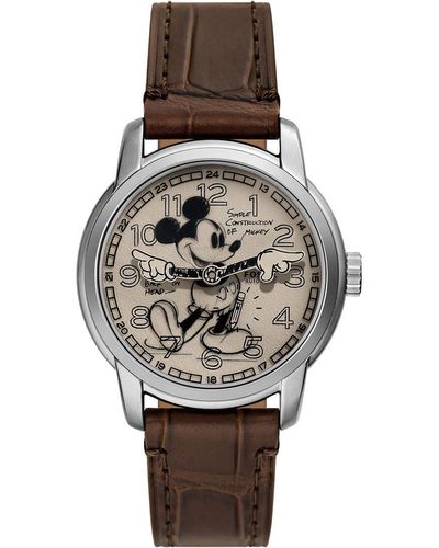 Fossil Mechanical Watch Mickey Mouse Trendy Code Le1185 - Grey