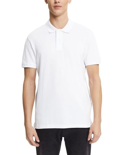 Esprit Slim Maglietta Polo - Bianco