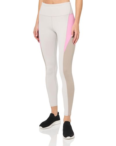 Reebok Lux High Rise Tights Yoga Trousers - Pink