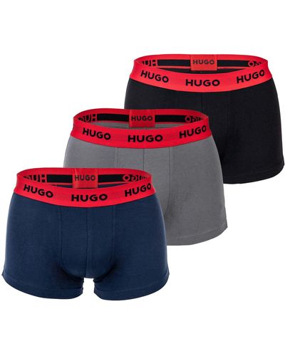 HUGO Boss Trunk Triplet Pack Trunk - Red
