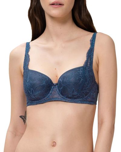 Triumph Amourette Charm Whp02 Wired Padded Bra - Blue