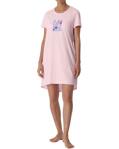 Schiesser Sleepshirt 1/2 Arm - Pink