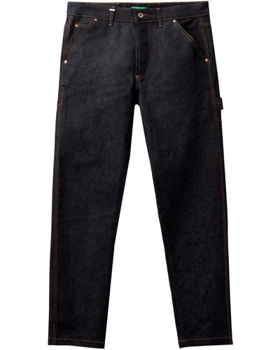 Benetton Pantalone 4KD6UE018 Jeans - Blu