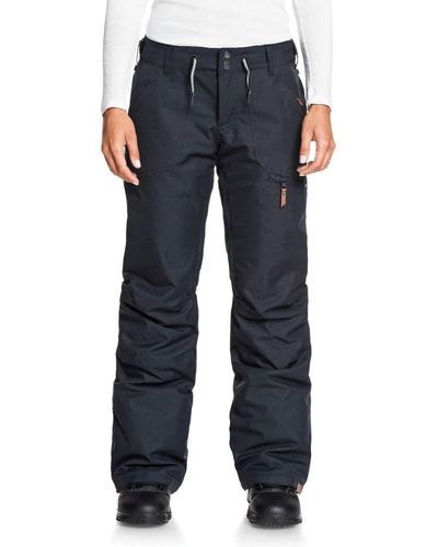 Roxy Pantalon de Snow - - XS - Bleu