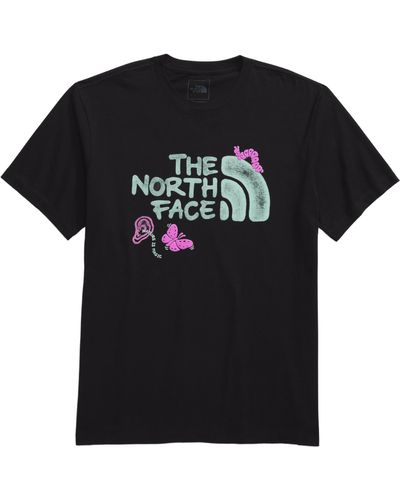 The North Face Pride Outdoors Together T-shirt Tee - Black