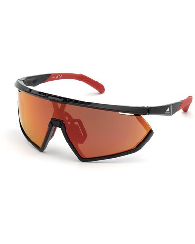 adidas Sp0001 Sunglasses One Size - Red