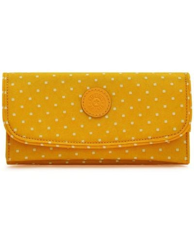 Kipling Large Rfid Wallet - Yellow