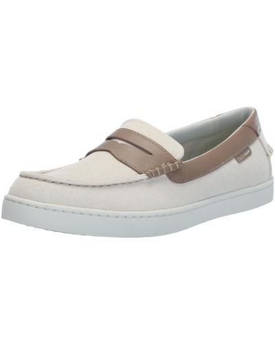 Cole Haan Nantucket Penny Txt Loafer - Natural