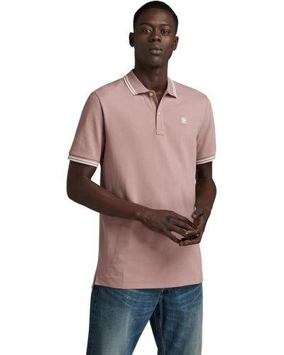 G-Star RAW Dunda Slim Stripe Polo - Multicolour