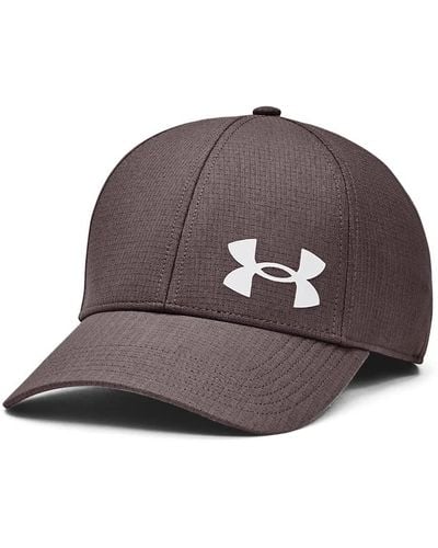 Under Armour Iso-chill Armourvent Fitted Baseball Cap - Brown