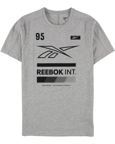 Reebok S Speedwick Move Graphic T-shirt - Grey