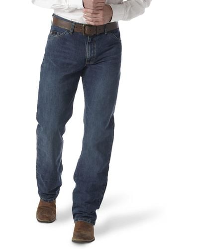 Wrangler 20X 01 Competition Relaxed Fit Jeans - Blau