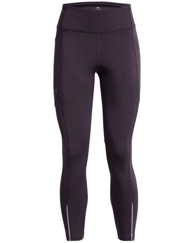 Under Armour Ua Fly Fast 3.0 Ankle Tights Warmup Bottoms - Blue