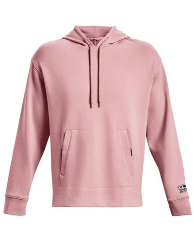 Under Armour S Sum Knit Hoodie Pink M