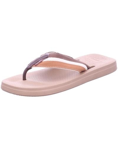Havaianas New Urban Way-rose Gold Rubber - Pink