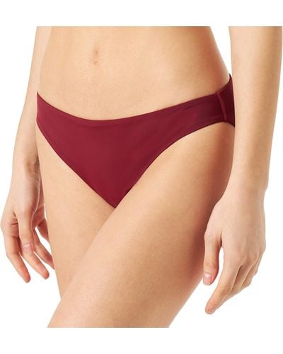 Calvin Klein Slip Bikini Donna Sportivo - Rosso