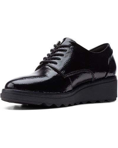 Clarks Sharon Noel Oxford - Black