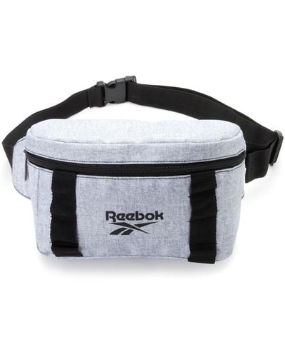 Reebok Senate Lightweight Waist Belt Bag - Crossbody Bag For - Black