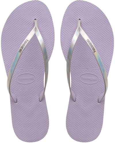 Havaianas you best sale metallic uk