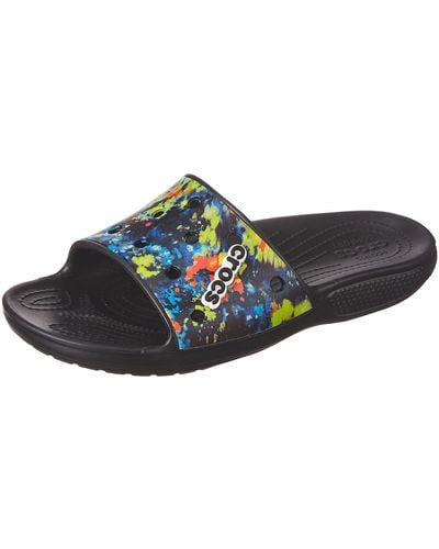 Crocs™ Classic Sandal Clog - Volwassenen, Veelkleurig, Zwart, 42/44 Eu