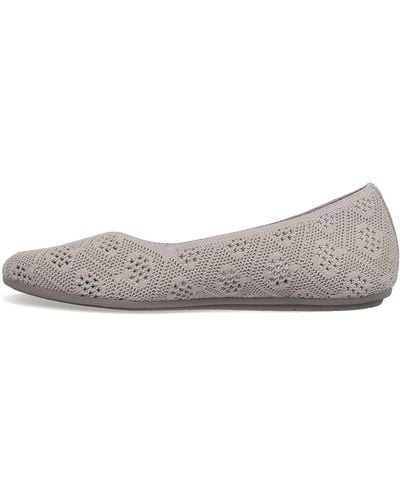Skechers Modern Comfort Cleo 2.0-knitty Witty Ballet Flat - Gray