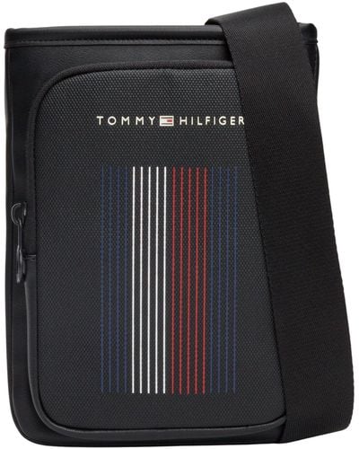 Tommy Hilfiger Th Foundation Mini Crossover - Black