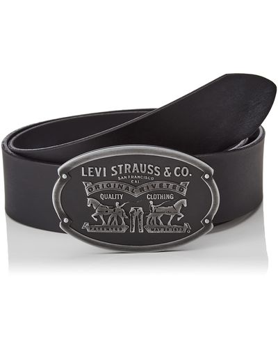 Levi's Billy Plaque Belt - Metallic