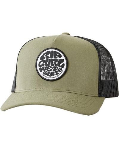 Rip Curl Wetsuit Icon Trucker Cap One Size - Green