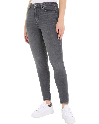 Tommy Hilfiger Mujer Vaqueros Skinny Fit - Negro