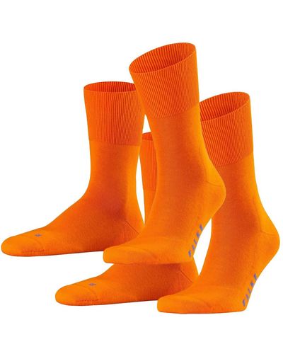 FALKE Sport Spirit Socken Run 2er Pack - Orange