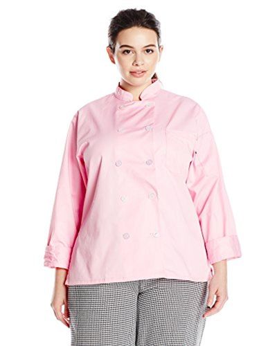 Dickies Chef Bettina Coat,Pink,Medium