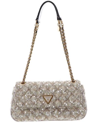 Guess Giully Convertible Xbody Flap Gold Multi - Metallizzato